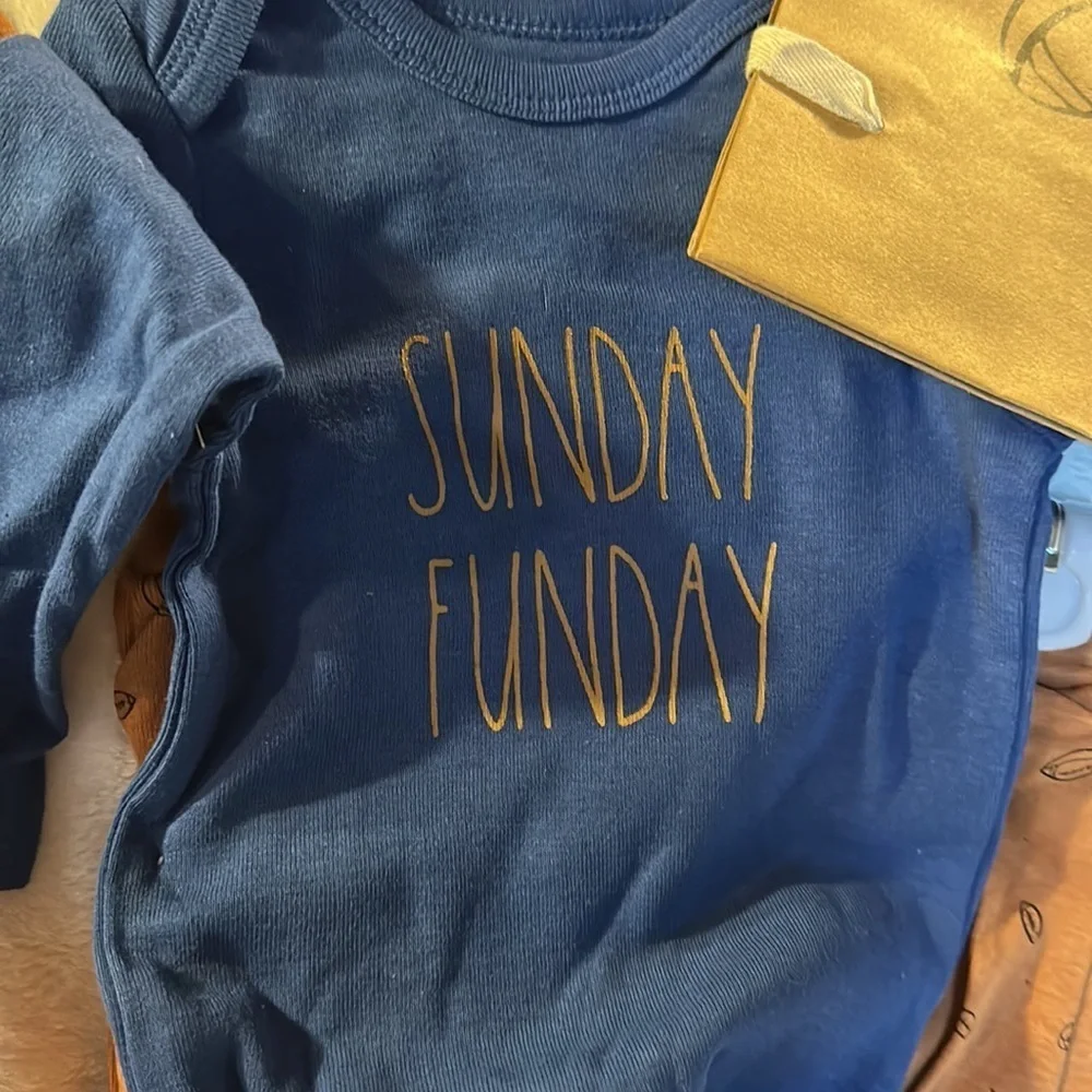 Rae Dunn Boy’s “Sunday Funday” 3 pc PJ’s